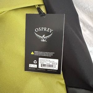Osprey Transporter Roll Top Laptop Backpack lemongrass color